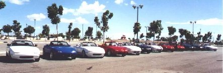 Los Miatas en La Guancha de Ponce, 19 de nov del 2000